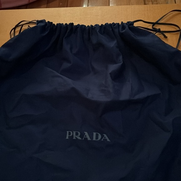 💙 Prada Large Navy Dustbag with drawstring - Picture 6 of 6